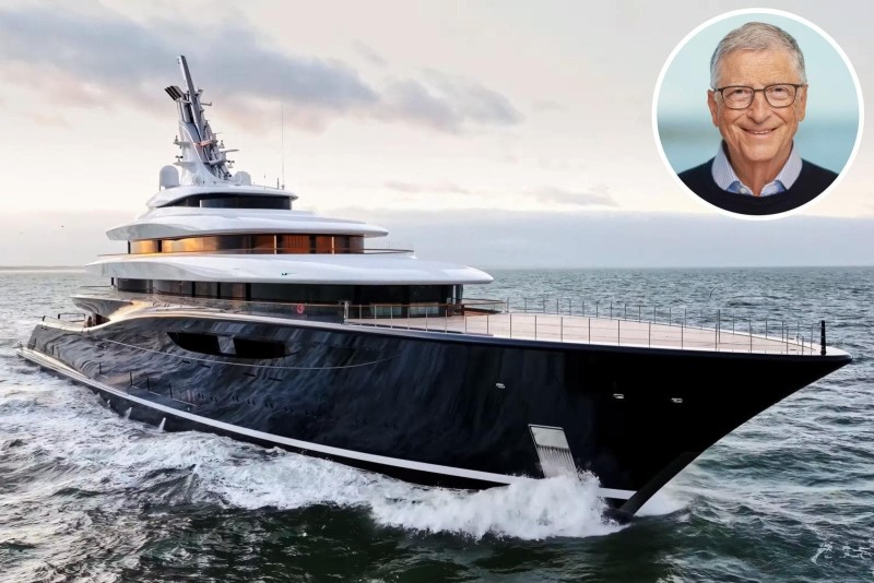 Siêu du thuyền 645 triệu USD của Bill Gates: Lần đầu ứng dụng công nghệ chạy một tuần không cần một giọt dầu diesel