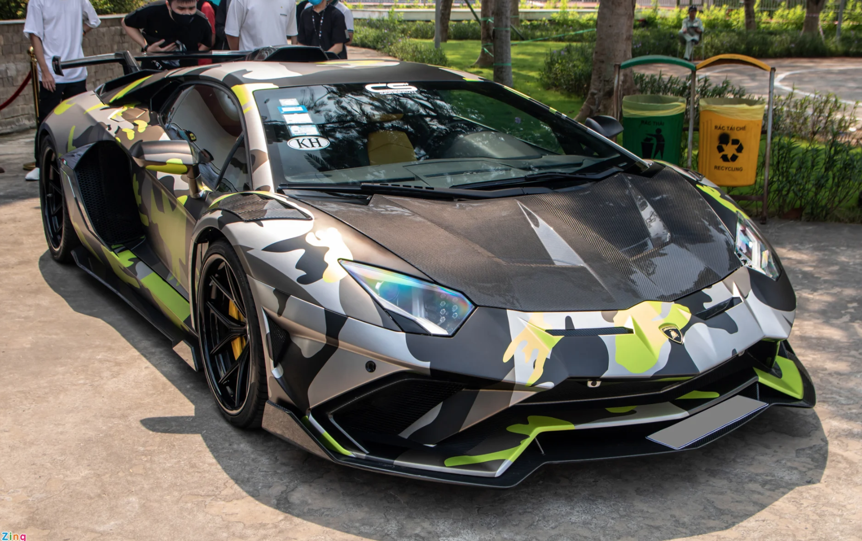 Mục sở thị "siêu bò" Lamborghini Aventador độ Duke Dynamics tại TP.HCM