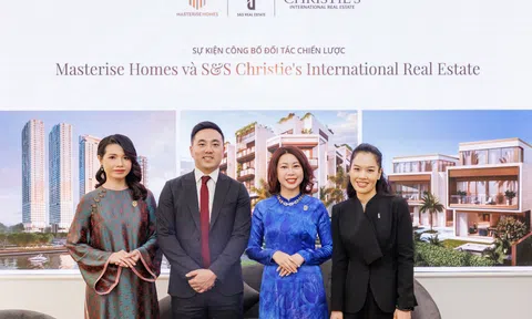 Masterise Homes niêm yết toàn bộ danh mục bất động sản hạng sang lên mạng lưới Christie’s International Real Estate