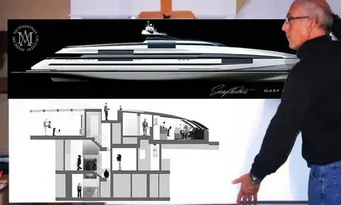 Tiết lộ concept siêu du thuyền dài bằng 2 sân bóng đá, tốc độ tối đa 93 km/h: Bước ngoặt của ngành đóng tàu xa xỉ