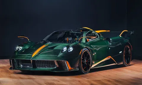 Chiêm ngưỡng kiệt tác Pagani Huayra 70 Trionfo: Độc bản tri ân tuổi 70 của huyền thoại Horacio Pagani