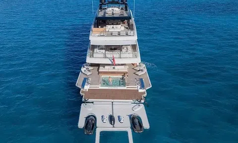 Sanlorenzo Contigo: Siêu du thuyền chạy bằng pin nhiên liệu đầu tiên thế giới hạ thủy