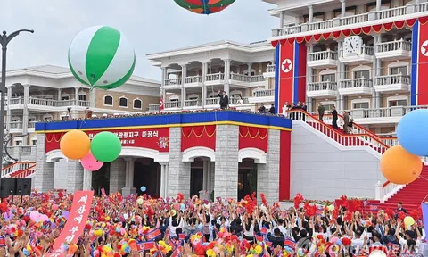 Toàn cảnh khu nghỉ dưỡng ven biển quy mô lớn tại Triều Tiên
