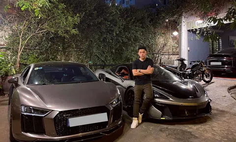 CEO 9X Tống Đông Khuê và bộ sưu tập siêu xe triệu đô gây choáng