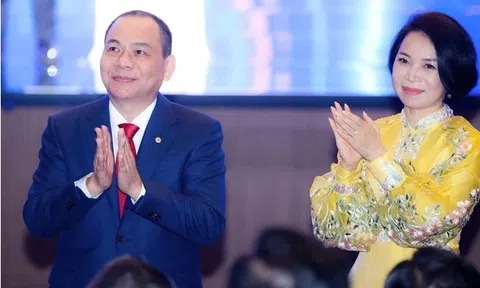 Tỷ phú Phạm Nhật Vượng và phu nhân gây bất ngờ: VinFuture lần đầu tiên đạt cột mốc đặc biệt