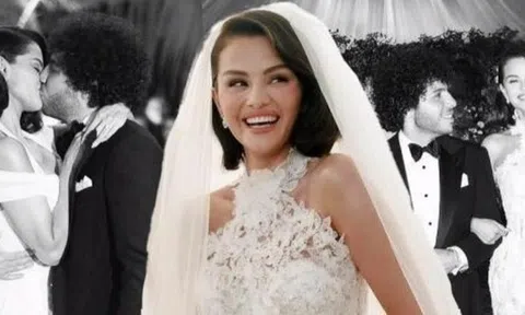 Vén màn loạt váy cưới và trang sức triệu USD của ca sĩ tỷ phú Selena Gomez