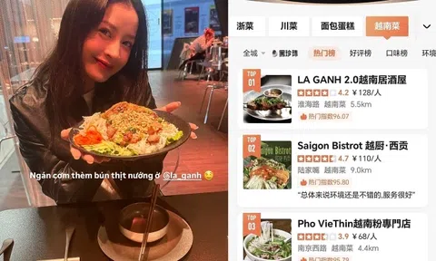 Nhà hàng của Chi Pu đứng đầu bảng xếp hạng nền tảng ẩm thực lớn nhất Trung Quốc
