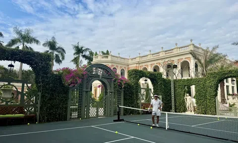 NTK Thái Công đầu tư sân pickleball đẳng cấp trong khuôn viên biệt thự triệu USD