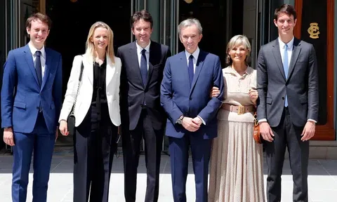 5 người con của Bernard Arnault và vai trò phía sau đế chế xa xỉ LVMH