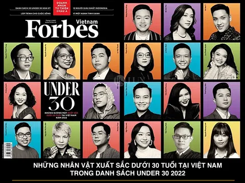 Lần đầu tiên Forbes Việt Nam công bố danh sách under 30 chỉ có 26 gương mặt
