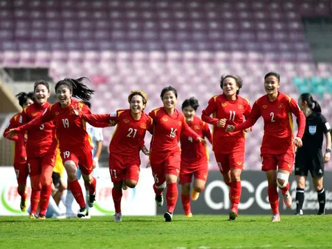 Tuyển bóng đá nữ Việt Nam được thưởng gần 28 tỉ tiền mặt sau khi giành vé dự World Cup 2023