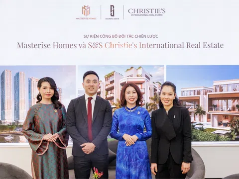 Masterise Homes niêm yết toàn bộ danh mục bất động sản hạng sang lên mạng lưới Christie’s International Real Estate