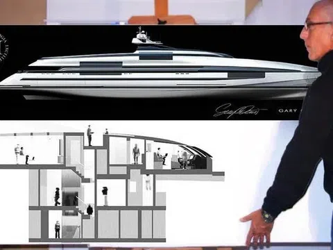 Tiết lộ concept siêu du thuyền dài bằng 2 sân bóng đá, tốc độ tối đa 93 km/h: Bước ngoặt của ngành đóng tàu xa xỉ