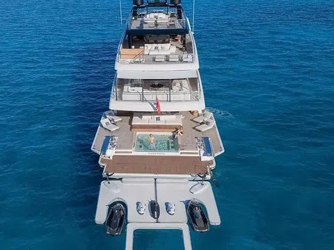 Sanlorenzo Contigo: Siêu du thuyền chạy bằng pin nhiên liệu đầu tiên thế giới hạ thủy