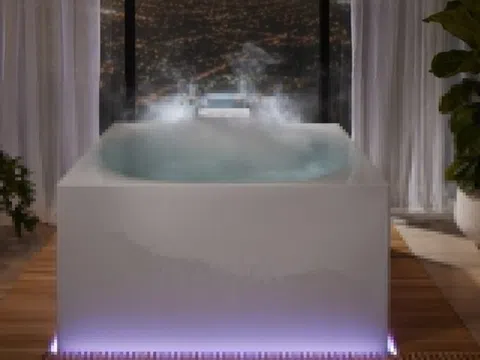 Phòng tắm 'đến từ tương lai' của giới siêu giàu có gì