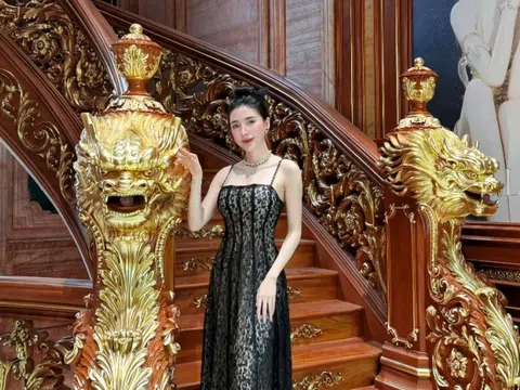 Ngân Collagen chính thức dọn vào biệt phủ dát vàng 500 tỷ đồng