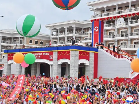Toàn cảnh khu nghỉ dưỡng ven biển quy mô lớn tại Triều Tiên