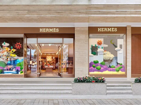 Con đường 5 sao Đồng Khởi đón chào cửa hàng Hermès Union Square đậm chất Việt