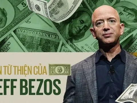 Jeff Bezos đối mặt làn sóng chỉ trích: Hứa cho đi phần lớn tài sản nhưng mới từ thiện chưa đến 2%, đám cưới xa hoa gây phẫn nộ