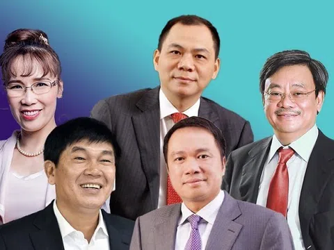 5 tỷ phú Việt Nam sở hữu khối tài sản kỷ lục