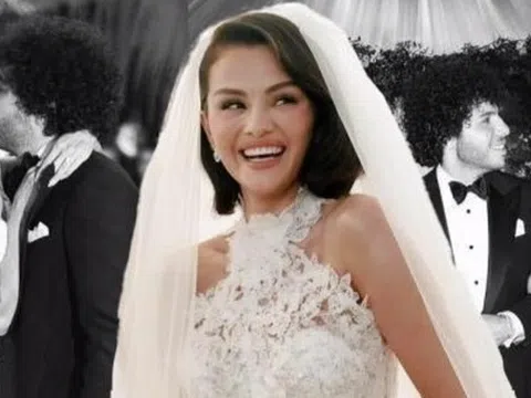 Vén màn loạt váy cưới và trang sức triệu USD của ca sĩ tỷ phú Selena Gomez