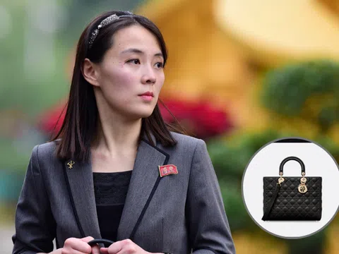 Bóc giá chiếc túi hàng hiệu mà em gái ông Kim Jong-un dùng khi đi Nga