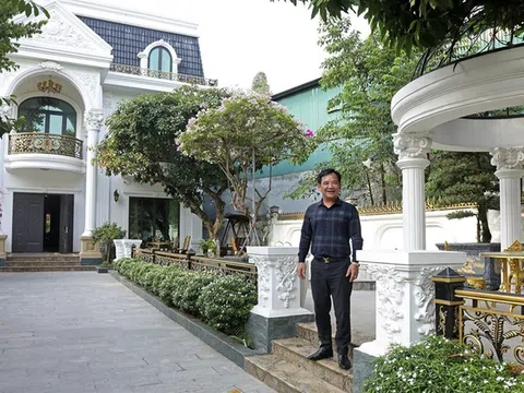 Cận cảnh biệt thự nhà vườn như lâu đài của nghệ sĩ Quang Tèo
