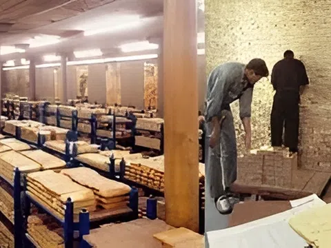 Bên trong hầm chứa vàng lớn nhất thế giới