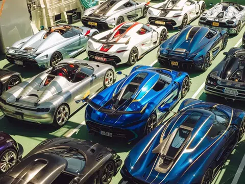Dàn siêu xe Koenigsegg triệu đô gây choáng ngợp tại sự kiện đặc biệt