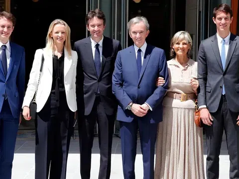 5 người con của Bernard Arnault và vai trò phía sau đế chế xa xỉ LVMH