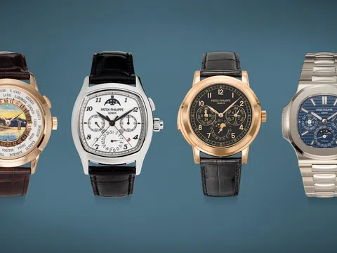 Bộ sưu tập xa xỉ gồm 128 chiếc đồng hồ Patek Philippe quý hiếm sẽ được Christie’s đấu giá tháng 5 tới 