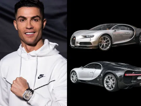 Cristiano Ronaldo đặt riêng đồng hồ Jacob & Co. Chiron 1 triệu đô la chỉ để đồng bộ với siêu xe Bugatti Chiron của anh
