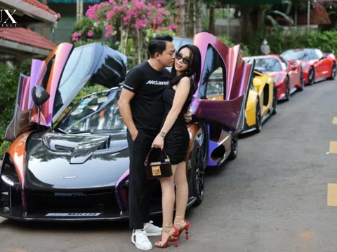 Choáng ngợp với 5 chiếc siêu xe ôtô hơn 165 tỷ đồng của đại gia Hoàng Kim Khánh