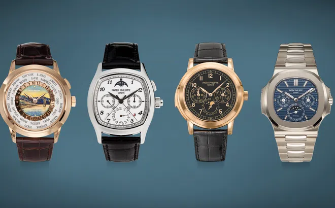 Bộ sưu tập xa xỉ gồm 128 chiếc đồng hồ Patek Philippe quý hiếm sẽ được Christie’s đấu giá tháng 5 tới 